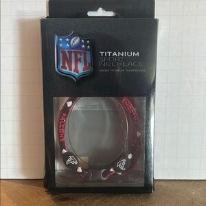NFL Titanium Sport Necklace - Falcons